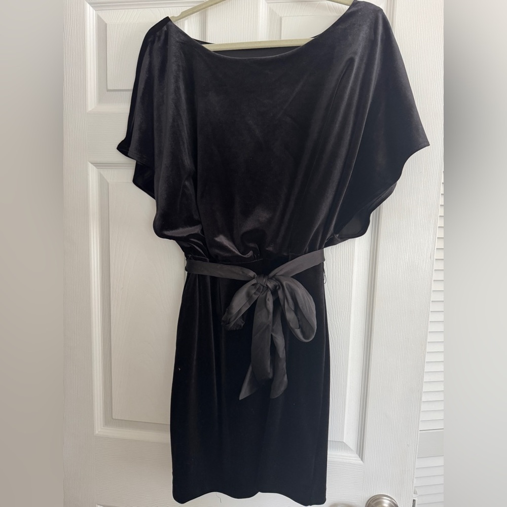 White House Black Market Velvet Dress